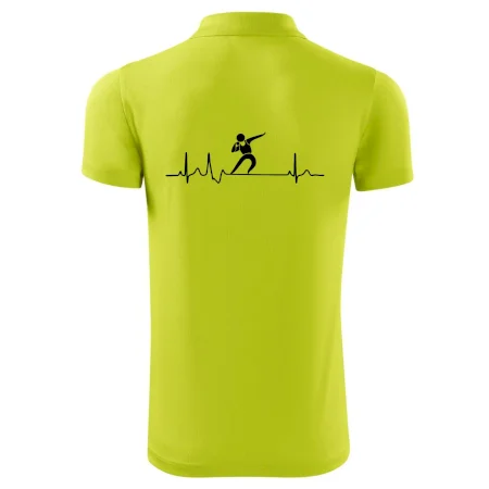 EKG vrh guľou
