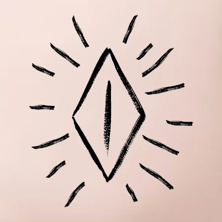 Dámske prirodzenie zarastené