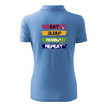 Eat sleep rowing repeat farebné