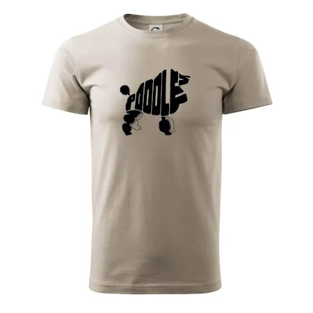 Pudel - nápis v tele