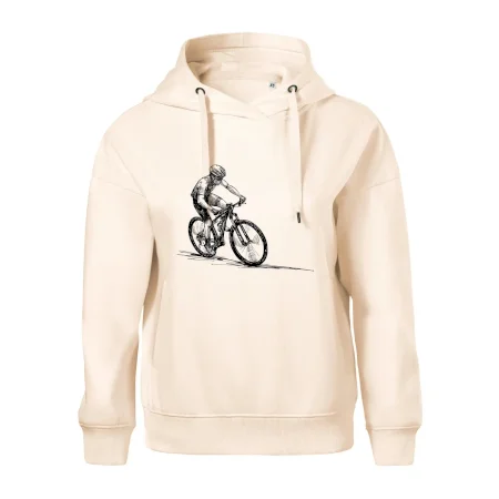 MTB kreslený cyklista