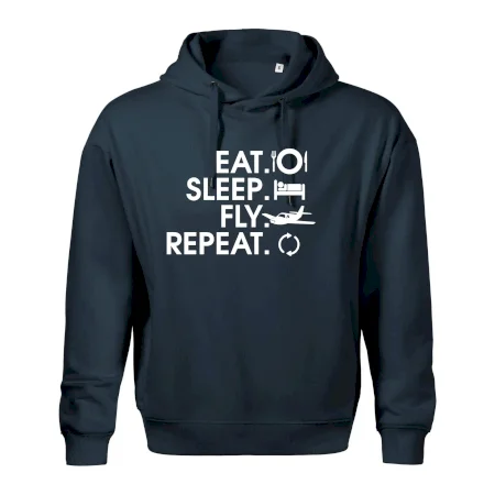 Eat sleep fly repeat