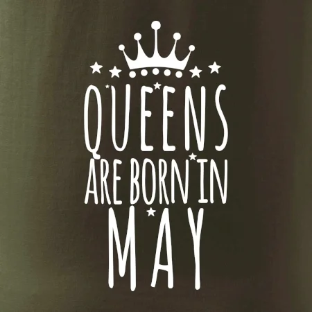 Queens are born in May