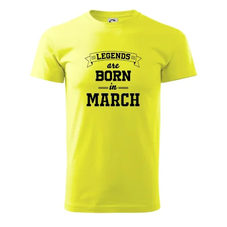 Legends are born in March