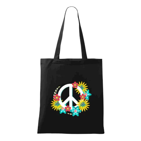 Peace symbol abstraktný