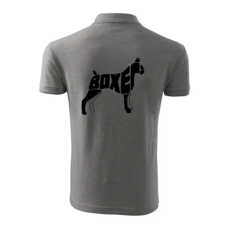 Boxer nápis v tele