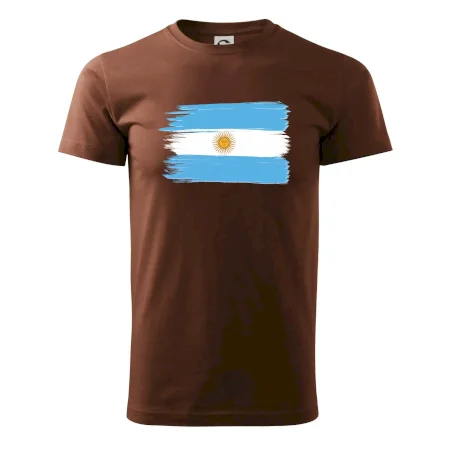 Argentína vlajka kreslená štetkou