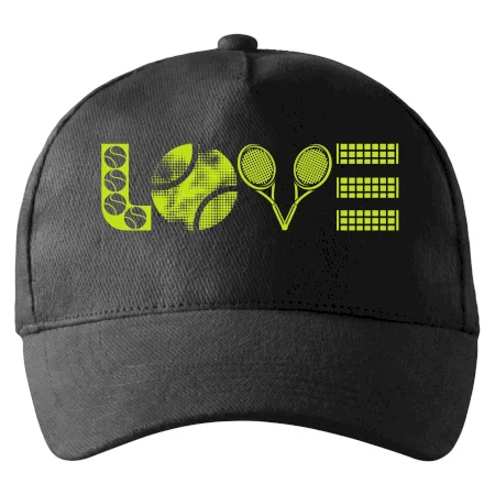 Tenis love nápis