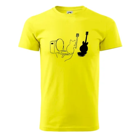 Mačka a gitara WC