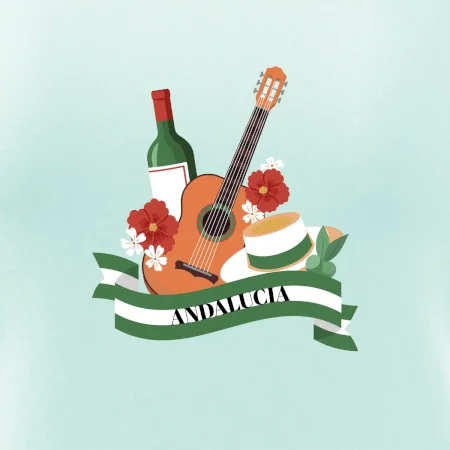 Andalucia gitara a stuha