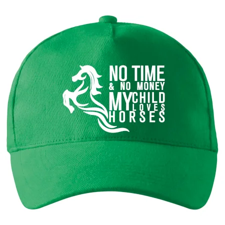 No time no money my child loves horses