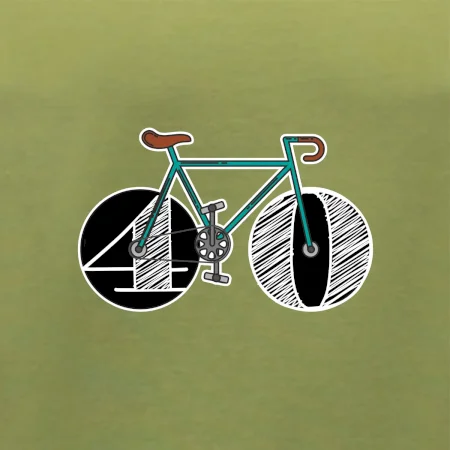 Narodeniny 40 rokov na bicykli