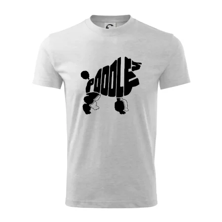 Pudel - nápis v tele