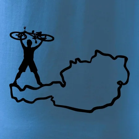 Cyklista - Mapa Rakúska
