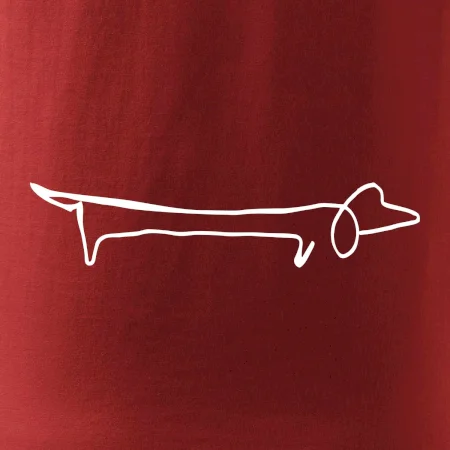 Jazvečík - kreslený