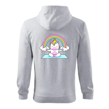 Yoga jednorožec - dúha