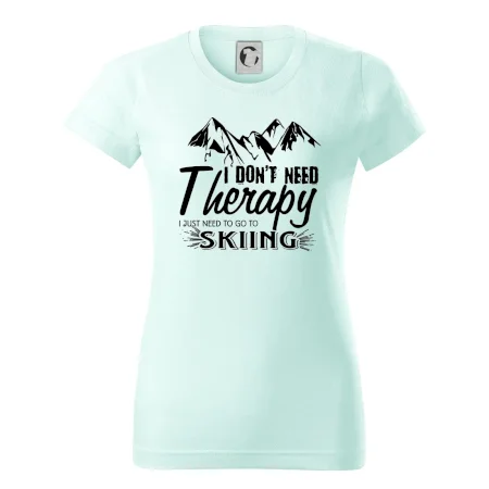 I dont need therapy - Skiing
