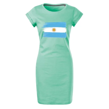 Argentína vlajka kreslená štetkou