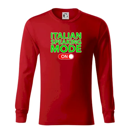 Italian speaking mode - ON