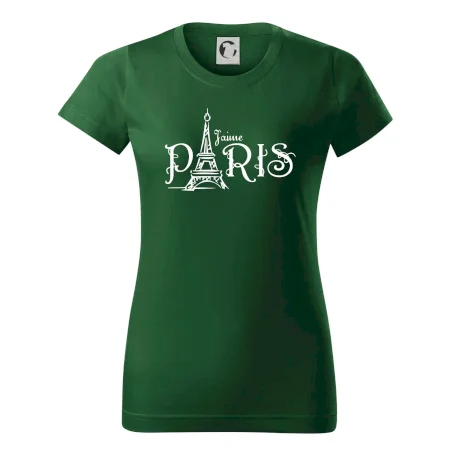 Paris nápis Eiffelovka rovný