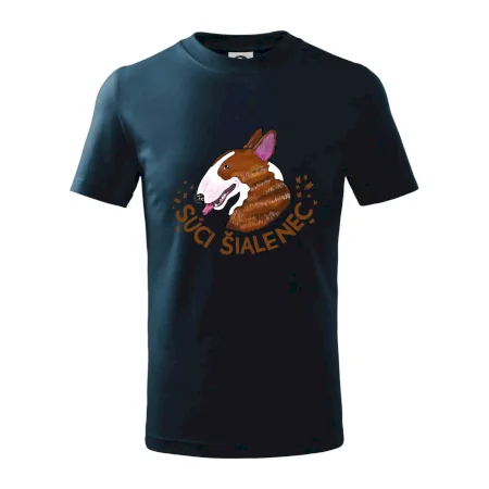 Bulterier Súci šialenec (Pecka design)