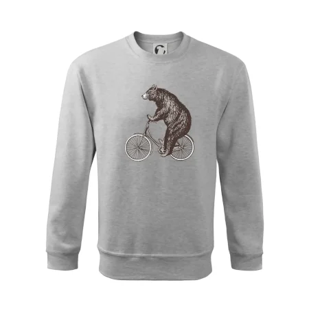 Medveď na bicykli