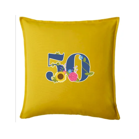 Kvetinové číslo kreslené - 50