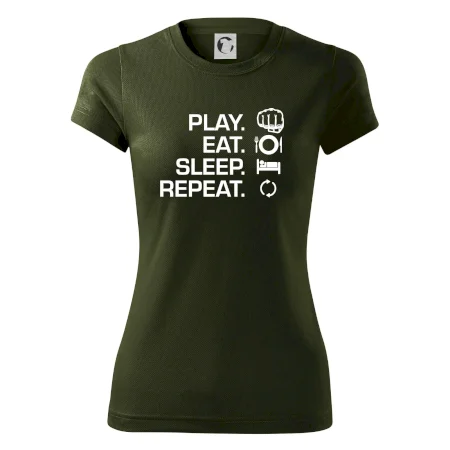 MMA eat sleep repeat