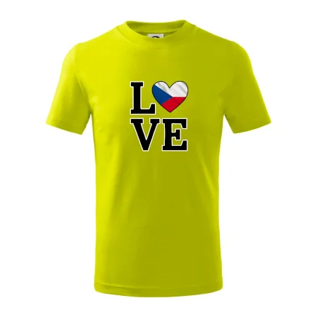 Love Česká vlajka