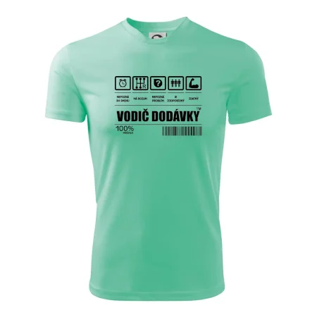 Čiarový kód - Vodič dodávky