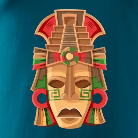 Mayové maska červené uši