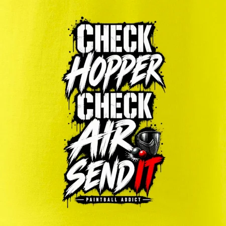 Kontrola zásobníka – Check Hopper Air paintball