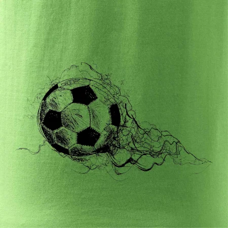 Futbalová lopta - kresba ceruzkou