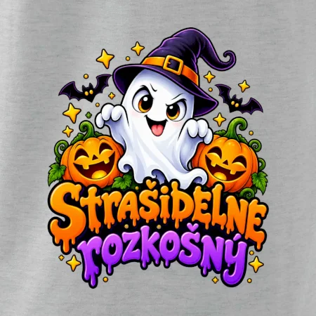 Strašidelne rozkošný duch s tekvicami