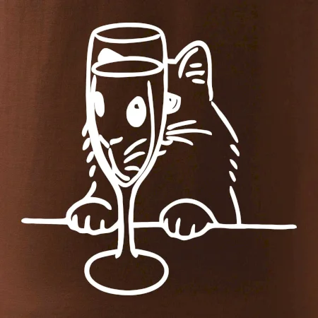 Mačka a pohár