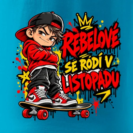Novembroví rebeli sa rodia na skateboarde