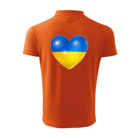 Ukrajina srdce vlajka