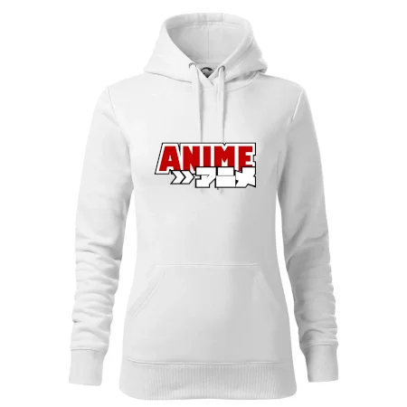 Anime nápis červený