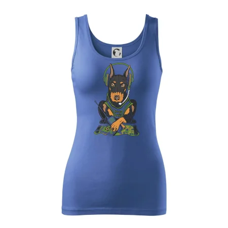 Bojový doberman (Pecka design)