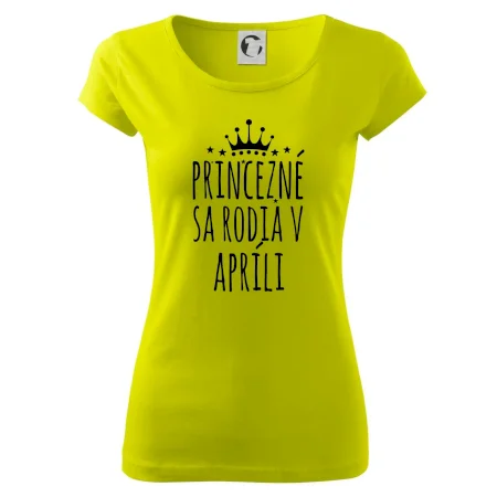 Princezné sa rodia v apríli
