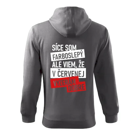 Síce som farboslepý, ale viem, že v červenej vyzerám dobre