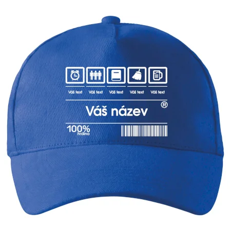 Čárový kód - Vlastní text
