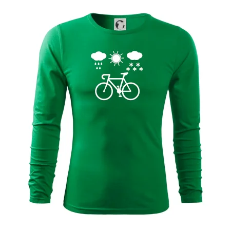 Cyklista za každého počasia