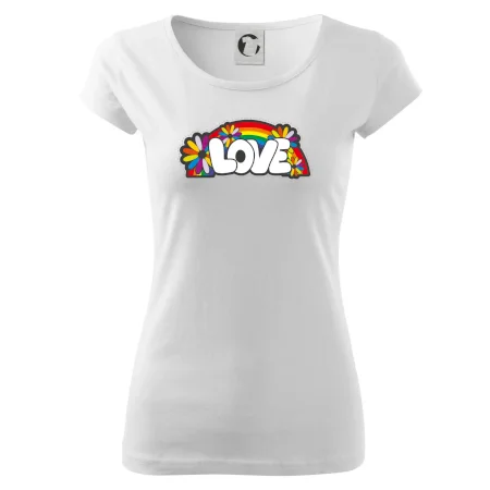 Love s dúhou v pozadí