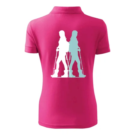 Nordic walking figúry - žena