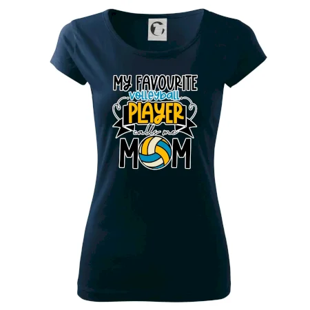 My favourite volleyball player calls me mom