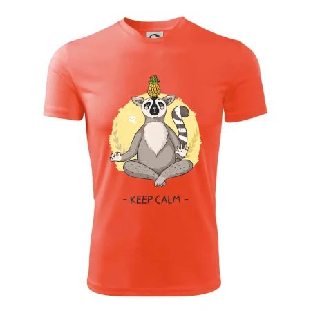 Yoga - keep calm kreslený