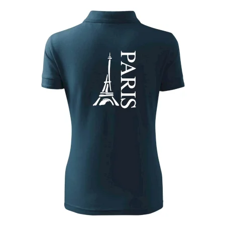 Paris nápis Eiffelovka na výšku