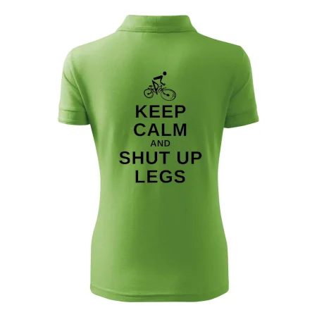 Keep calm and shut your legs
