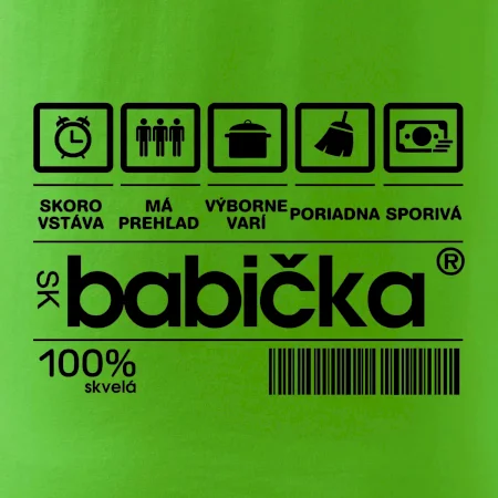 Čiarový kód - Dedko/Babicka